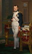 Jacques-Louis David Napoleon in his Study (mk08) Sweden oil painting artist